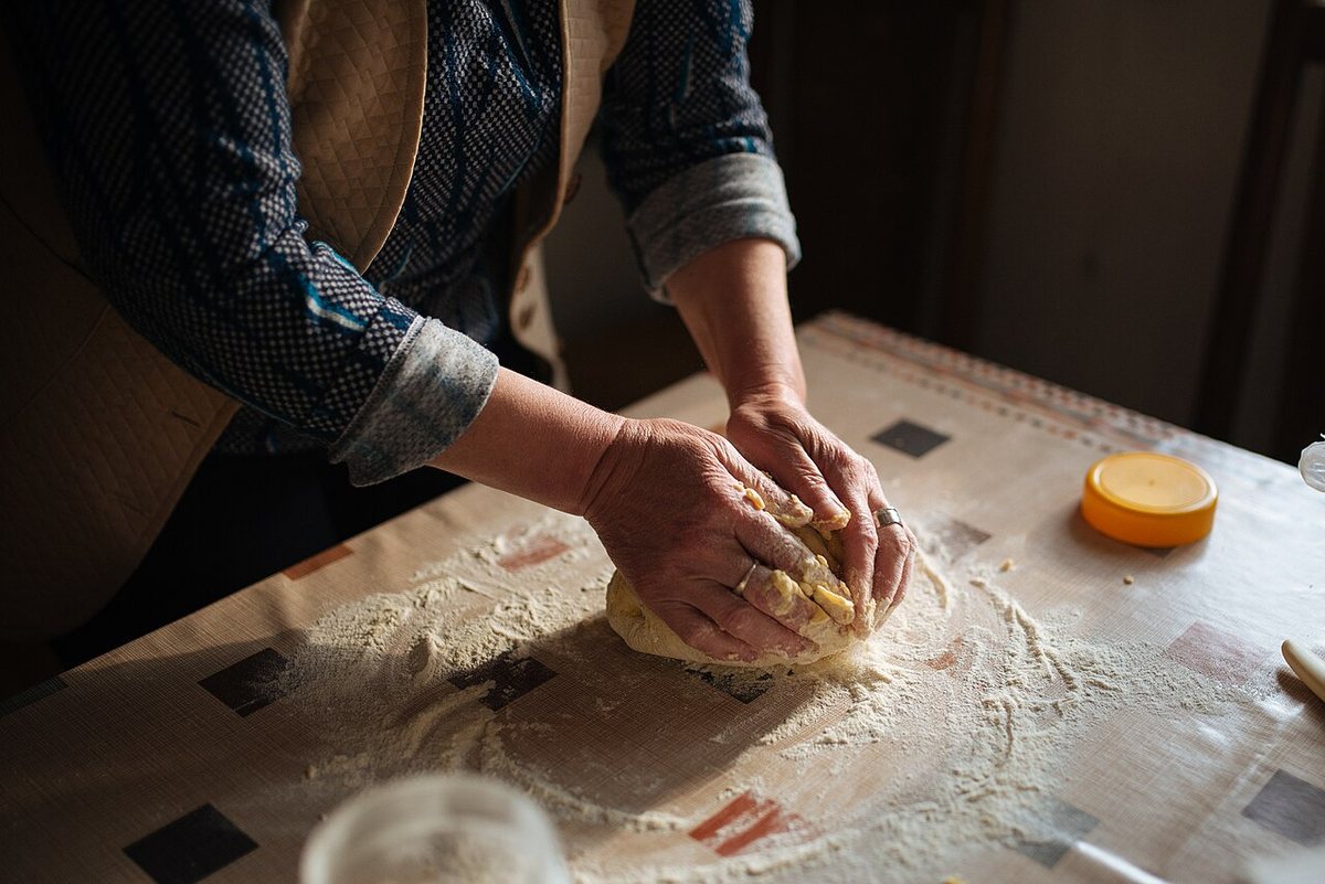 Lavorazione artigianale dell'impasto